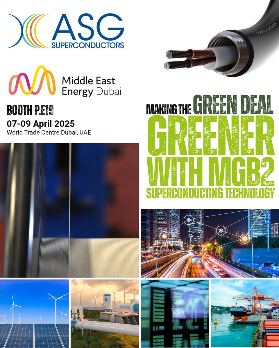 Join us to discover zero losses #mgb2 superconducting technology.
.
.
.
#greendeal #energy #grids #superconductors