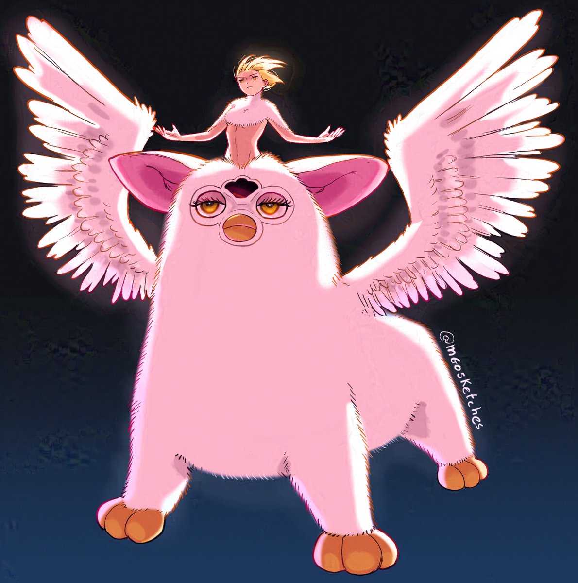 Follow me, I do silly arts 🤠