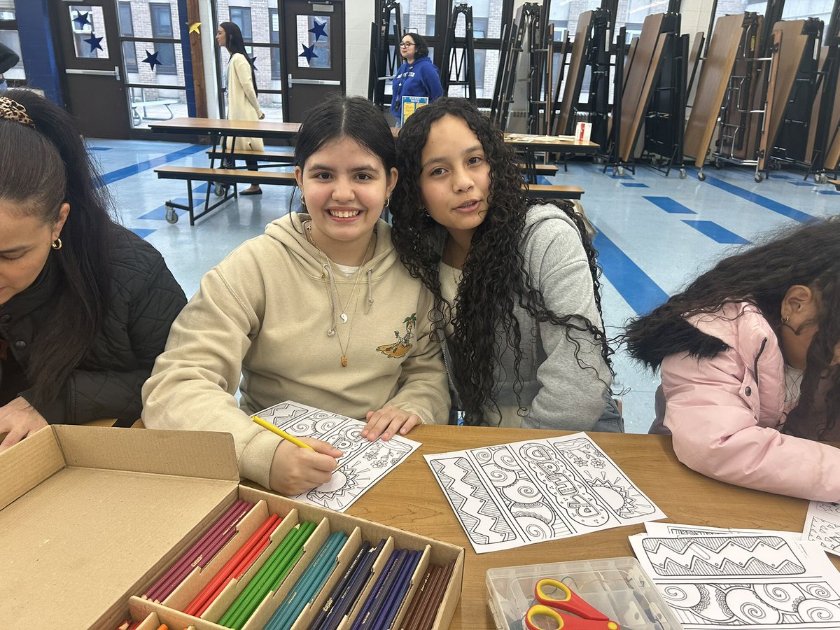 💙Ms. LaPorta’s ENL/ELA Class 🤍 tweet media