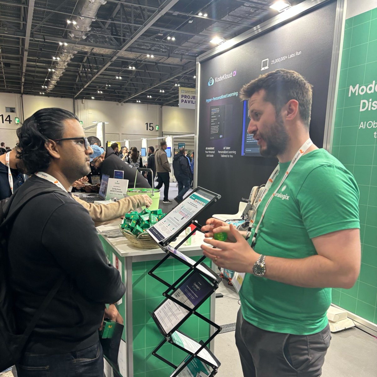 .<a href="/CloudNativeFdn/">CNCF</a> #KubeCon day ✌️ is on! We're back at Booth N511 today for more networking, demos, and a raffle to win a DJI Flip Drone. 

Also today: 16:00 BST on Level 1 | Hall Entrance N10 | Room G, our "Crafting Dashboard with <a href="/PersesDev/">PersesDev</a> DAC" session. coralogix.tech/41EYGYq