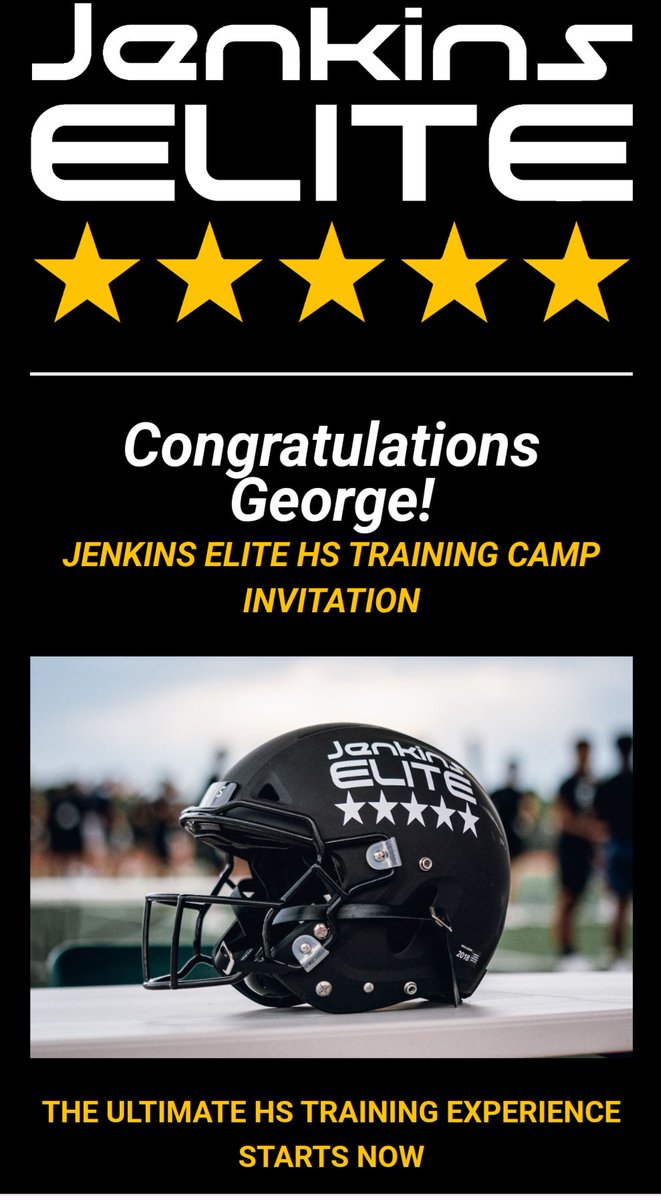 George "G" Fuentes QB 2029 (@gmaxfqb) on Twitter photo excited to receive an invite from <a href="/jenkins_elite/">Jenkins Elite</a> <a href="/TJenkinsElite/">Tim Jenkins</a> thanks for <a href="/FB_Coach_Martin/">Clarence Martin</a> and <a href="/CoachAaronRHA/">Coach Aaron</a> for working with me I am looking forward to representing <a href="/WakeWarriorsFB/">Wakefield Football</a> excited to receive an invite from <a href="/jenkins_elite/">Jenkins Elite</a> <a href="/TJenkinsElite/">Tim Jenkins</a> thanks for <a href="/FB_Coach_Martin/">Clarence Martin</a> and <a href="/CoachAaronRHA/">Coach Aaron</a> for working with me I am looking forward to representing <a href="/WakeWarriorsFB/">Wakefield Football</a>