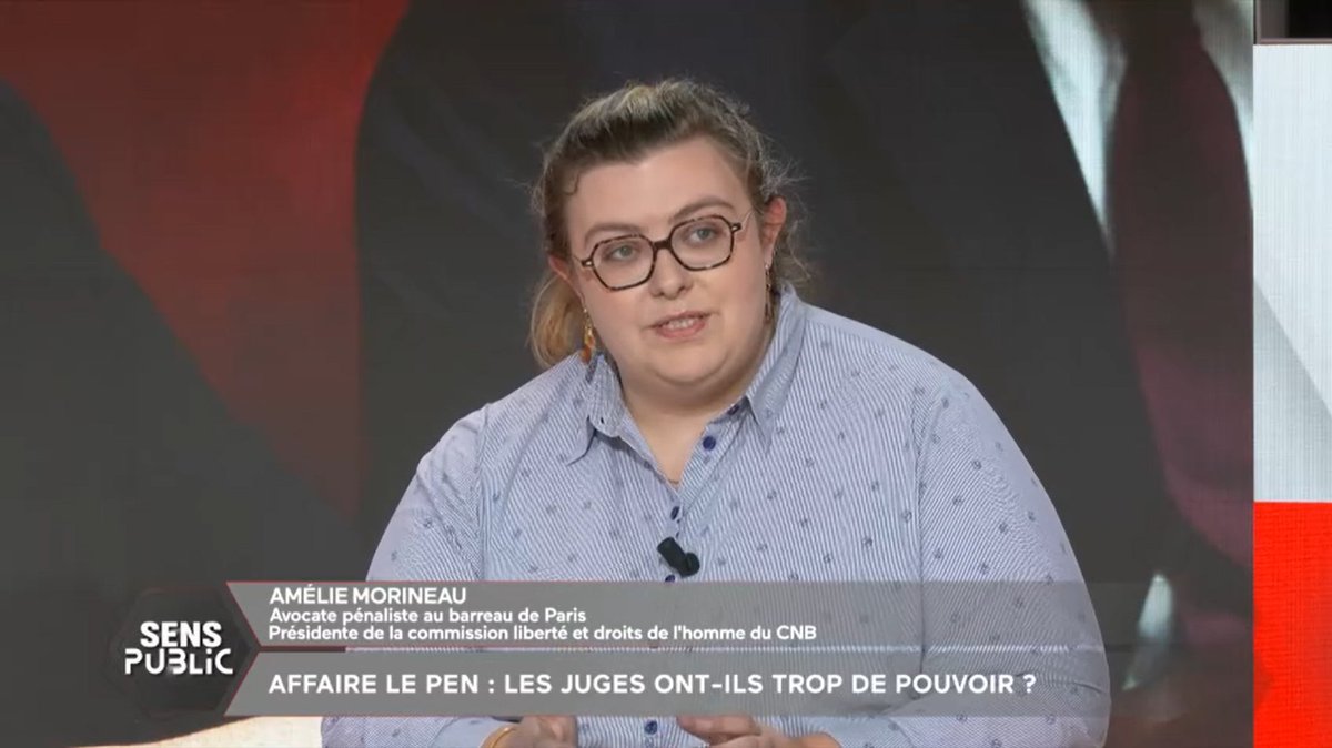 Défendre l'indépendance de la justice aux côtés des magistrats face aux récentes attaques, c'est aussi le rôle des avocats. Notre élue, <a href="/AmelieMorineau/">Amélie Morineau</a>,  l'a rappelé avec force hier soir sur <a href="/publicsenat/">Public Sénat</a> :

🗣️ « Chaque jour, des décisions judiciaires sont rendues et motivées :