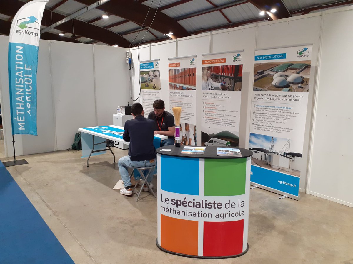 [#actu] Retrouvez-nous jusqu'à demain au Salon de l'#Énergie organisé par le Cerfrance Terre d’Allier à Avermes (03) ! 🔥

Notre spécialiste de la #métha #agricole Christophe vous attend sur le stand D73 😉