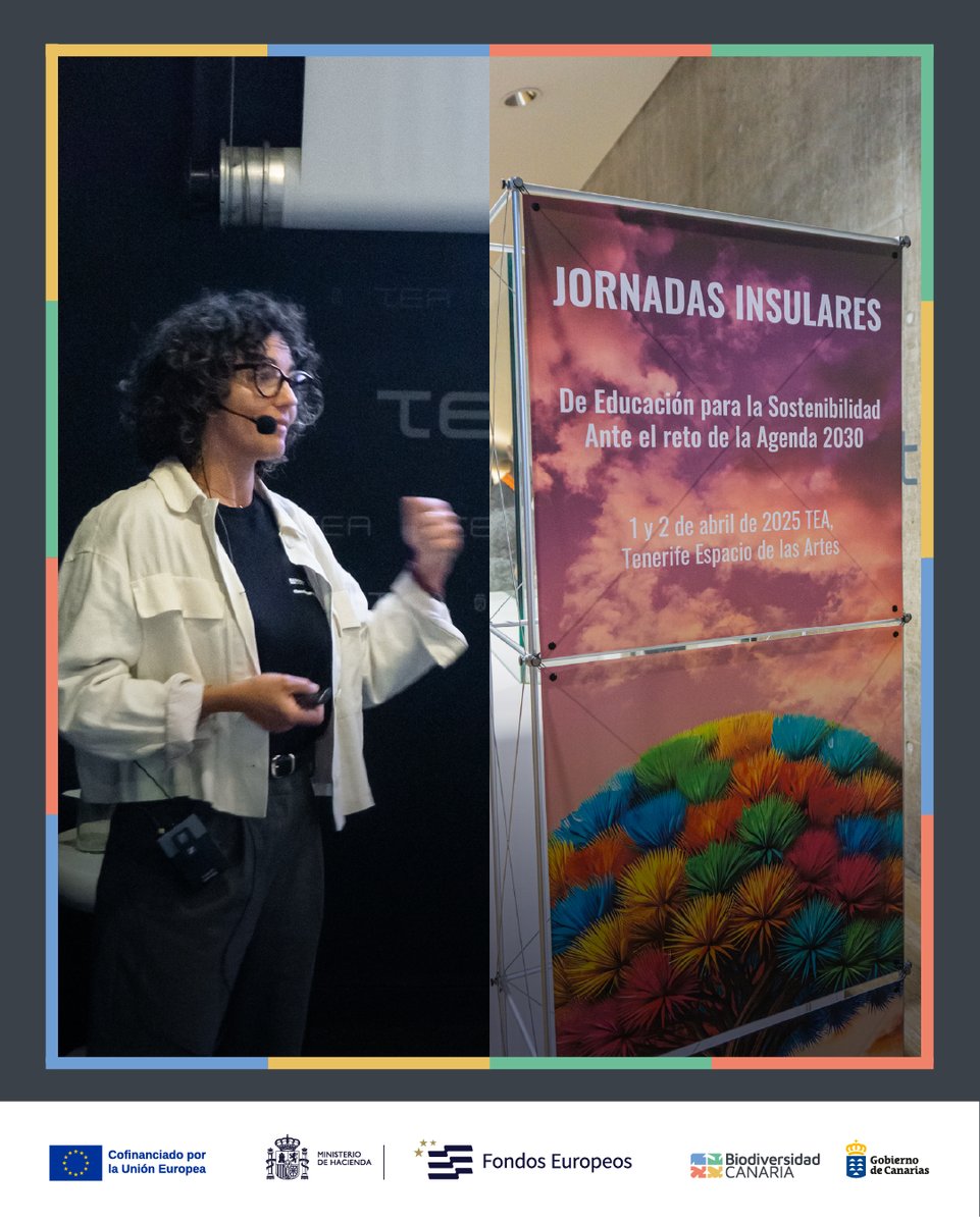 Biodiv_GobCan's tweet image. Presentamos “Divulgar para conservar” en las Jornadas de Educación para la Sostenibilidad ante el reto de la Agenda 2030 promovidas por el @CabildoTenerife. ⬇️

#BiodiversidadCanaria #EDS #EducaciónAmbiental #EducaciónParaLaSostenibilidad #SomosBiodiversidadCanaria