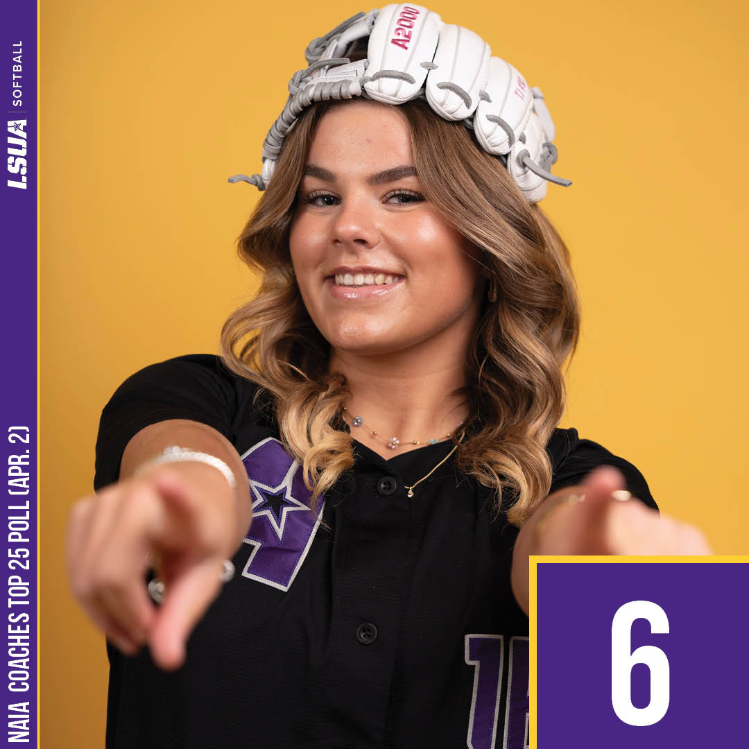 We are up to No. 6 in the latest NAIA Top 25 Coaches' Poll!