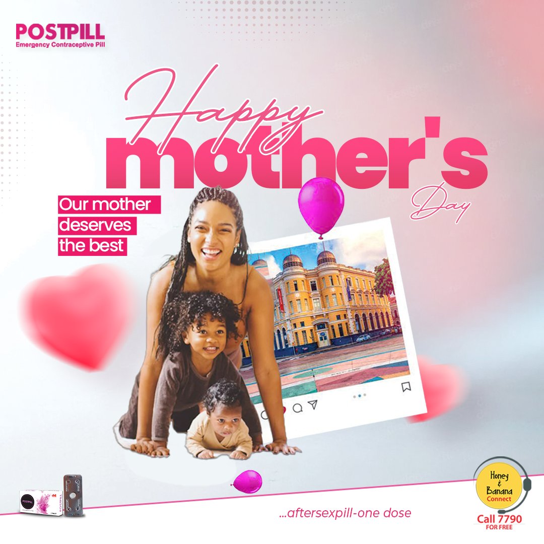Postpill's tweet photo. Congratulations to all the mothers out there; we celebrate you. https://t.co/C9WTidJFe9