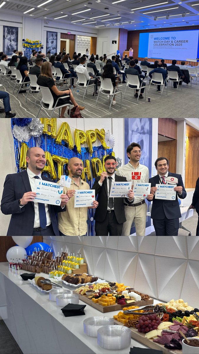 Mayo Research Fellows’ Association (MRFA) (@mayomrfa) on Twitter photo In our Florida campus, <a href="/emilynorton295/">Emily Norton</a> <a href="/DoctorQMd/">Dr. Alfredo Quiñones-Hinojosa</a> and <a href="/paosmeade/">Paola Suárez Meade, MD</a> put together this amazing event to celebrate 42 of our postdoc fellows who matched into residency and several others receiving a career promotion! In our Florida campus, <a href="/emilynorton295/">Emily Norton</a> <a href="/DoctorQMd/">Dr. Alfredo Quiñones-Hinojosa</a> and <a href="/paosmeade/">Paola Suárez Meade, MD</a> put together this amazing event to celebrate 42 of our postdoc fellows who matched into residency and several others receiving a career promotion!