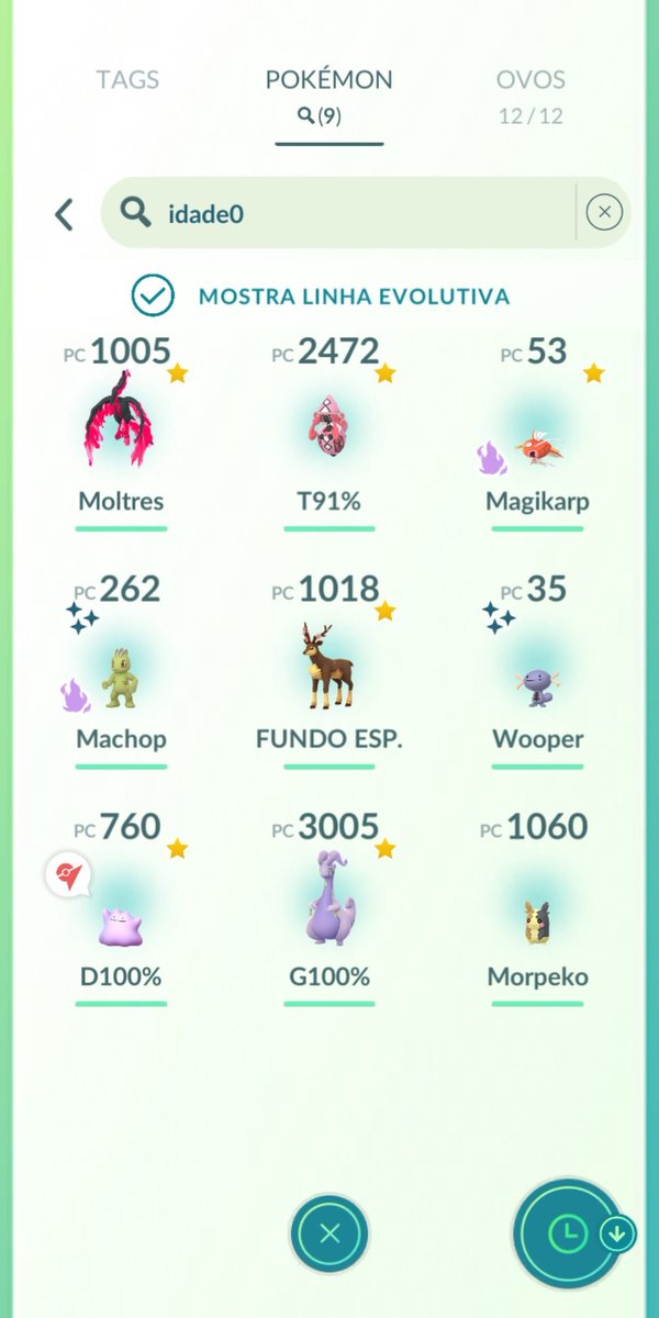 É manhã produtiva que vcs querem?

• Goodra 100% 🔥
• Ditto 100% 🔥
• Moltres de Galar 🔥
• Machop Shiny e Shadow 🔥
• Outros Shinies e pokémon legais 🔥

Manhã deu bom 🤩🤩 BORAAA

#PokemonGO #Pokemon #MoltresdeGalar #Shiny #Goodra #Hundo #PokemonHundo