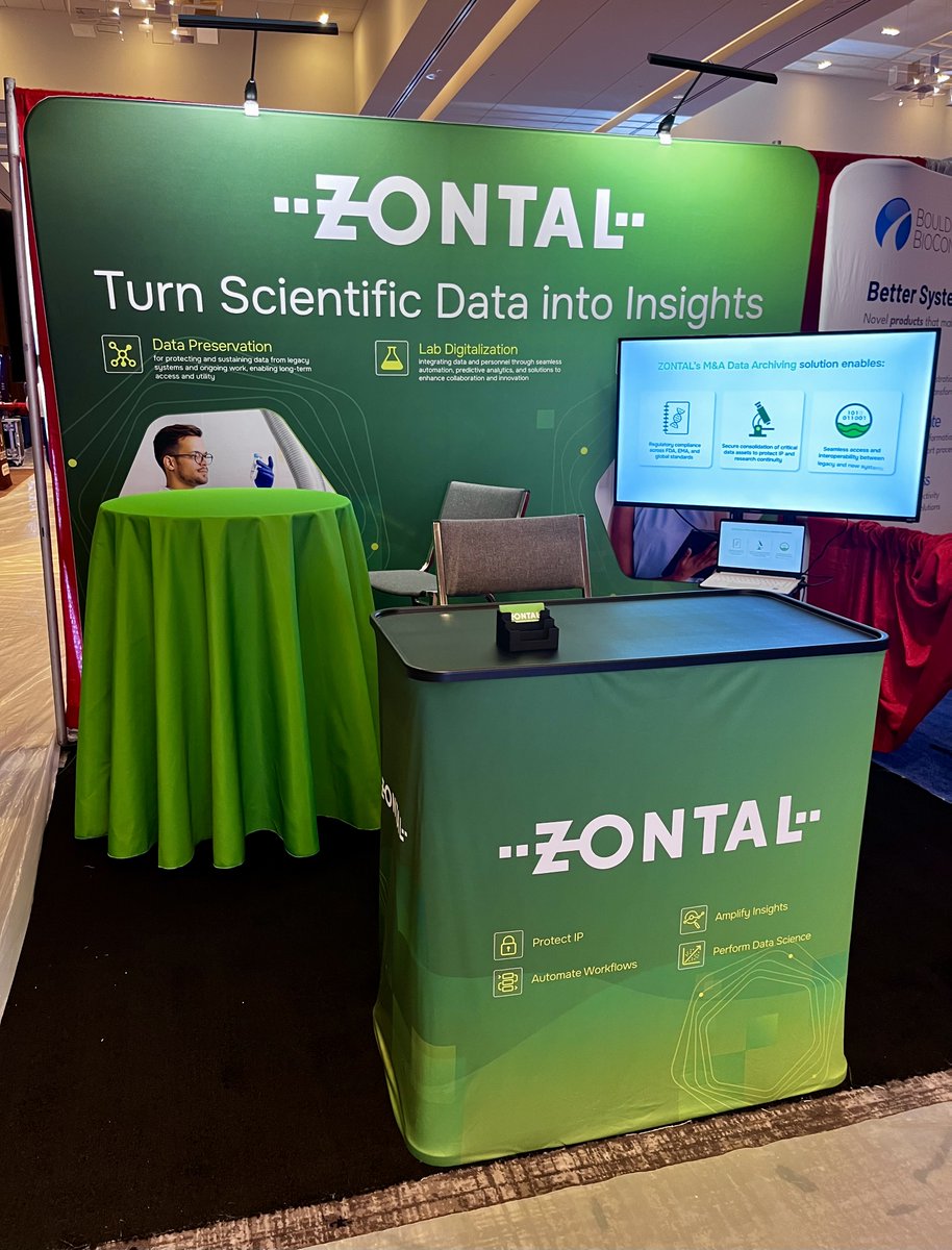 ZONTAL (@zontal_io) on Twitter photo ZONTAL is live at <a href="/bioitworld/">Bio-IT World</a>! Stop by booth 321 to speak with our experts.
#BioITWorld #LifeSciences #FAIRdata #DigitalTransformation ZONTAL is live at <a href="/bioitworld/">Bio-IT World</a>! Stop by booth 321 to speak with our experts.
#BioITWorld #LifeSciences #FAIRdata #DigitalTransformation