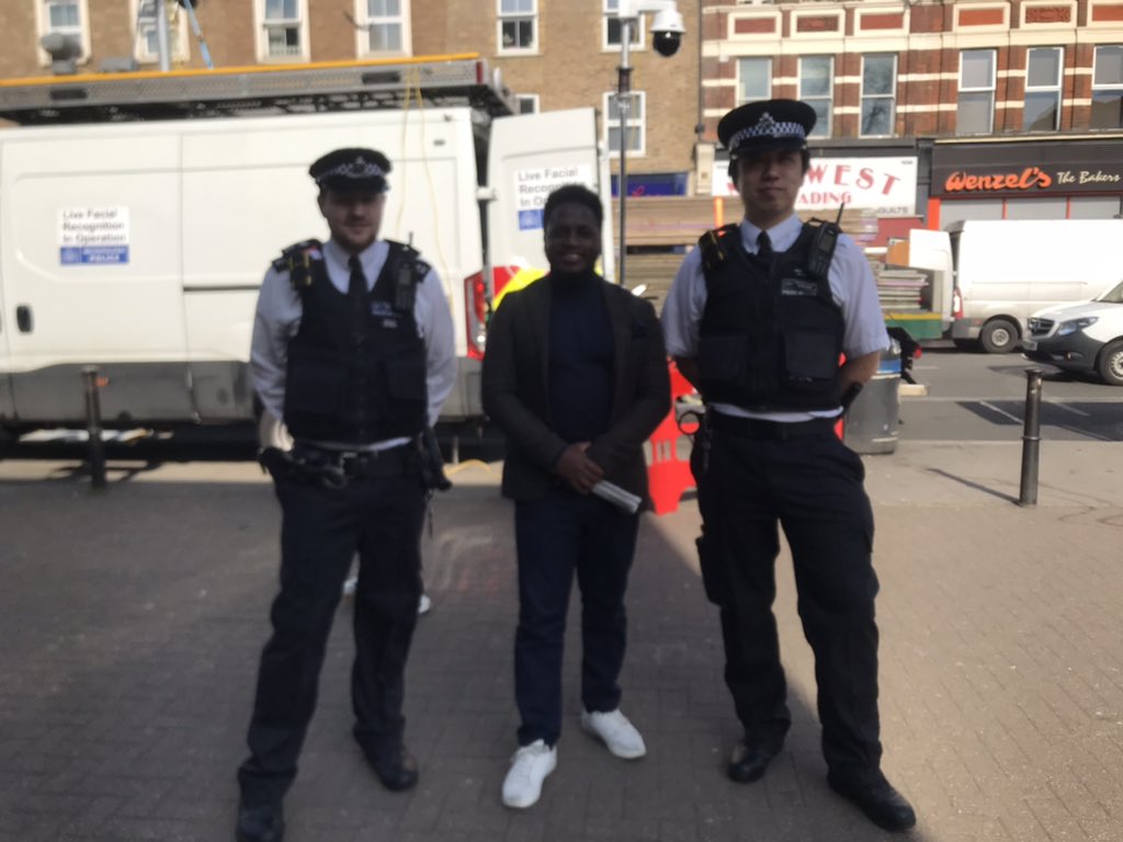 Cllr Eddie Hanson - MBA, BSc (@eddiehanson) on Twitter photo The large police presence in Kilburn today is due to Live Facial recognition being carried out by <a href="/MPSKilburn/">Kilburn Police</a> and <a href="/MPSKilburnCam/">Kilburn Cam Police</a> to try and locate and identify those wanted by police for violent crimes or offences in a bid to help tackle crime. The large police presence in Kilburn today is due to Live Facial recognition being carried out by <a href="/MPSKilburn/">Kilburn Police</a> and <a href="/MPSKilburnCam/">Kilburn Cam Police</a> to try and locate and identify those wanted by police for violent crimes or offences in a bid to help tackle crime.