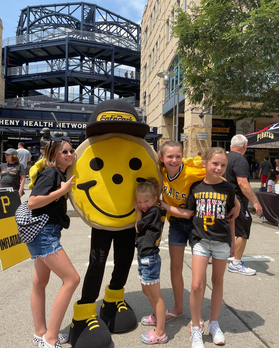 Eat'n Park (@eatnpark) on Twitter photo Root, root, root for the <a href="/Pirates/">Pittsburgh Pirates</a>! 🖤💛
Wear Pirates gear to your local Eat’n Park TOMORROW and get a FREE Smiley Cookie in celebration of the Home Opener! Root, root, root for the <a href="/Pirates/">Pittsburgh Pirates</a>! 🖤💛
Wear Pirates gear to your local Eat’n Park TOMORROW and get a FREE Smiley Cookie in celebration of the Home Opener!