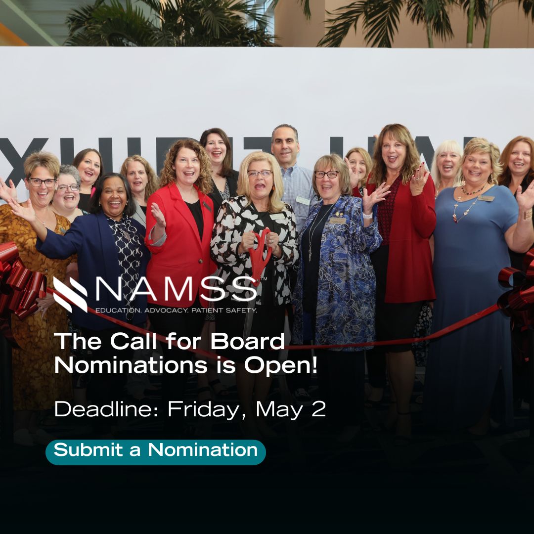 The NAMSS Call for Board Nominations is officially open! Step into a leadership and take your career to the next level. Apply today: buff.ly/ayUwkza