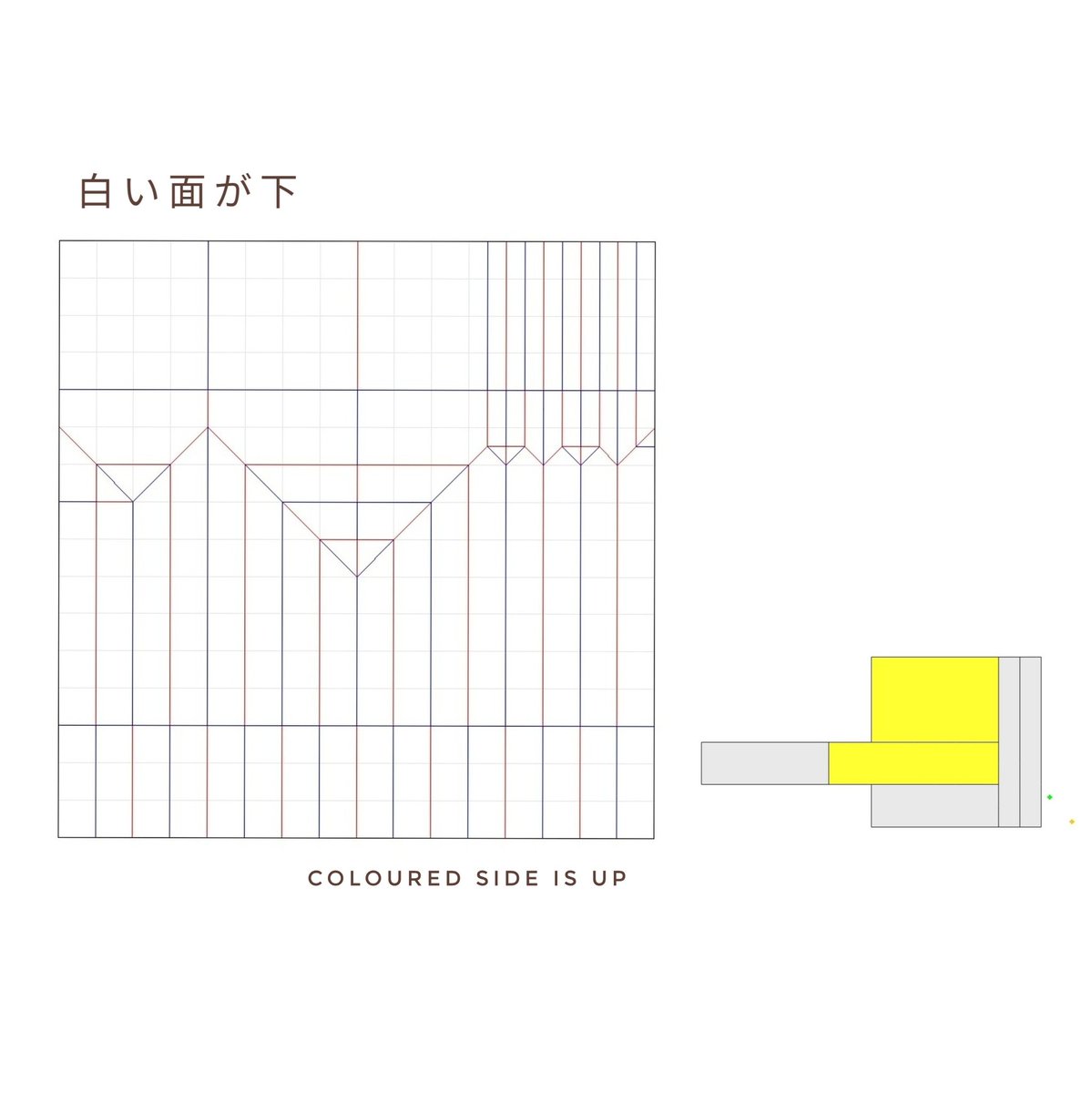 カップ麺
自身の創作

展開図をかいて、ついでに折り直した。
写真の角度以外だといろいろ見えてしまう…