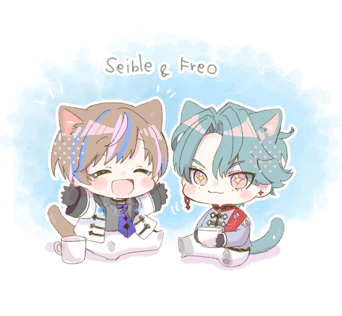 mAru。にじそ西2 ぴ-48 tweet media