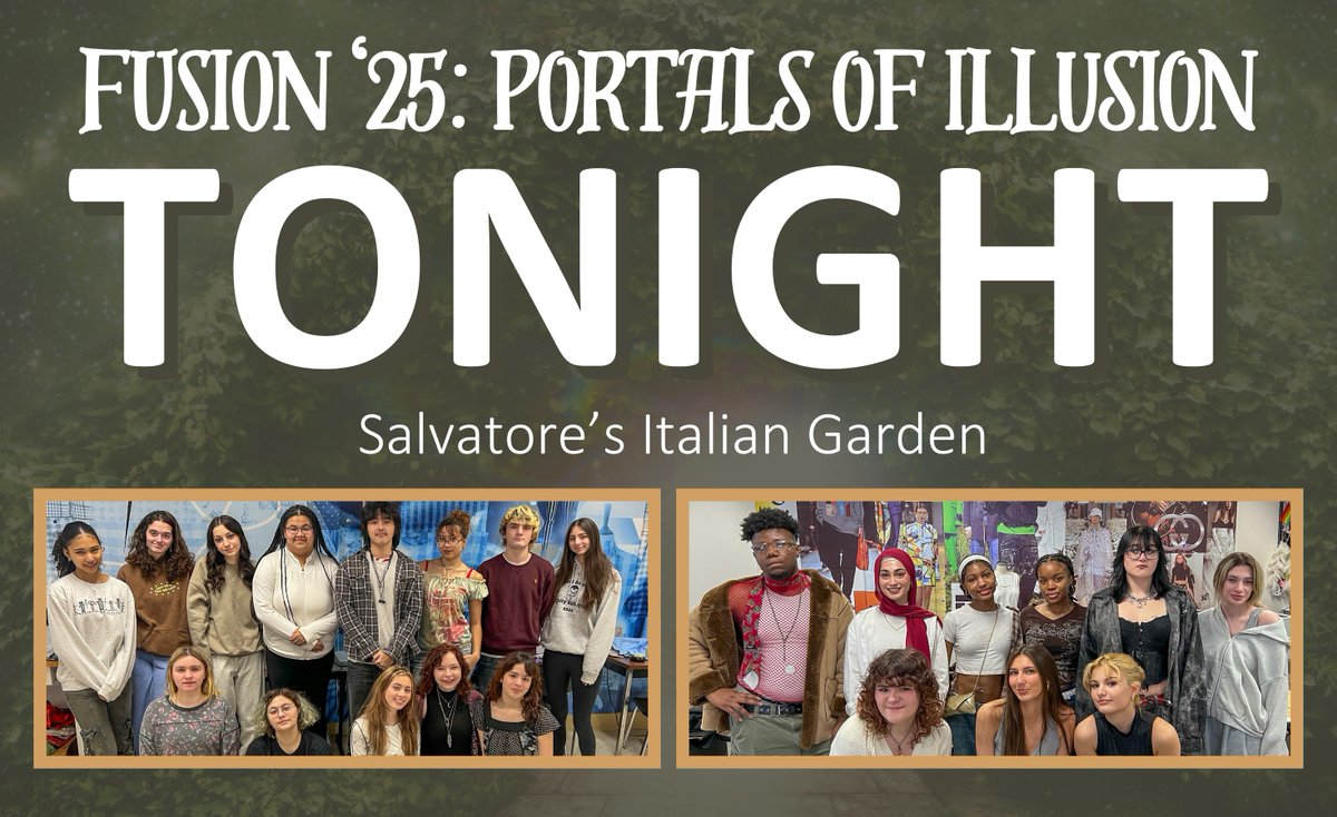 Erie 1 BOCES (@erie1boces) on Twitter photo Tonight is our Fashion Design Technology program's FUSION ‘25 Fashion Show: Portals of Illusion!
Read more: e1b.org/Modules/News/i… #CTE <a href="/GoodwillWNY/">Goodwill of WNY</a> <a href="/WCSD_K12/">Williamsville CSD</a> <a href="/GatewayLongview/">Gateway Longview</a> <a href="/AmherstCSD/">Amherst CSD</a> <a href="/ea_schools/">East Aurora Union Free School District</a> <a href="/FrontierCSD/">Frontier Central School District</a> @lancastercsd <a href="/WestSenecaCSD/">West Seneca CSD</a> <a href="/HamburgCSD/">Hamburg Central School District</a> <a href="/GrandIslandCSD/">Grand Island CSD</a> Tonight is our Fashion Design Technology program's FUSION ‘25 Fashion Show: Portals of Illusion!
Read more: e1b.org/Modules/News/i… #CTE <a href="/GoodwillWNY/">Goodwill of WNY</a> <a href="/WCSD_K12/">Williamsville CSD</a> <a href="/GatewayLongview/">Gateway Longview</a> <a href="/AmherstCSD/">Amherst CSD</a> <a href="/ea_schools/">East Aurora Union Free School District</a> <a href="/FrontierCSD/">Frontier Central School District</a> @lancastercsd <a href="/WestSenecaCSD/">West Seneca CSD</a> <a href="/HamburgCSD/">Hamburg Central School District</a> <a href="/GrandIslandCSD/">Grand Island CSD</a>