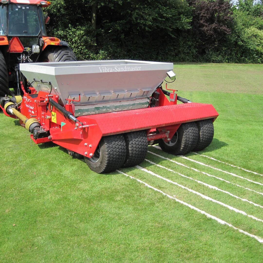 Cutting Cart Path Only days in half? That’s a game-changer! ⛳

At The Club at Wynstone, Stephen Hope tackled persistent drainage issues using the Vibra-Sandmaster—and the results speak for themselves. By de-compacting and infilling with sand in a single pass, he significantly