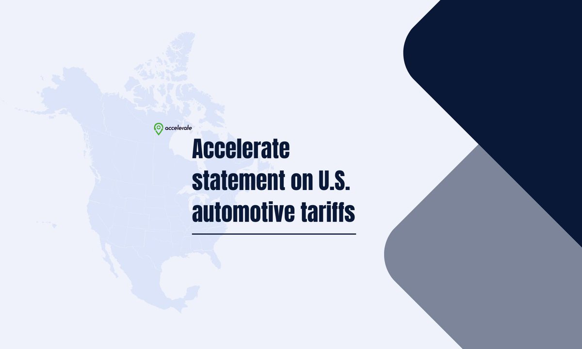 Accelerate - Accélérer (@acceleratezev) on Twitter photo 📢Read <a href="/AccelerateZev/">Accelerate - Accélérer</a> 's statement statement on U.S. automotive tariffs
#tariffs #trade #Economy #Canada
🍁➡️tinyurl.com/mryastpy 📢Read <a href="/AccelerateZev/">Accelerate - Accélérer</a> 's statement statement on U.S. automotive tariffs
#tariffs #trade #Economy #Canada
🍁➡️tinyurl.com/mryastpy