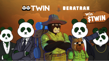 3000 $TWIN Points AIRDROP 🪂

Celebrating the TWINs Launch on <a href="/berachain/">Berachain Foundation 🐻⛓</a> 🐻⛓️

To Enter :
RT♻️ Follow <a href="/beratrax/">BeraTrax is now Trax</a> &amp; <a href="/TwinFinance/">TWIN Finance</a> 🤜🤛
Tag a Friend 🫂 Drop Wallet ⬇️

24 Hours, be QUICK! 🔔