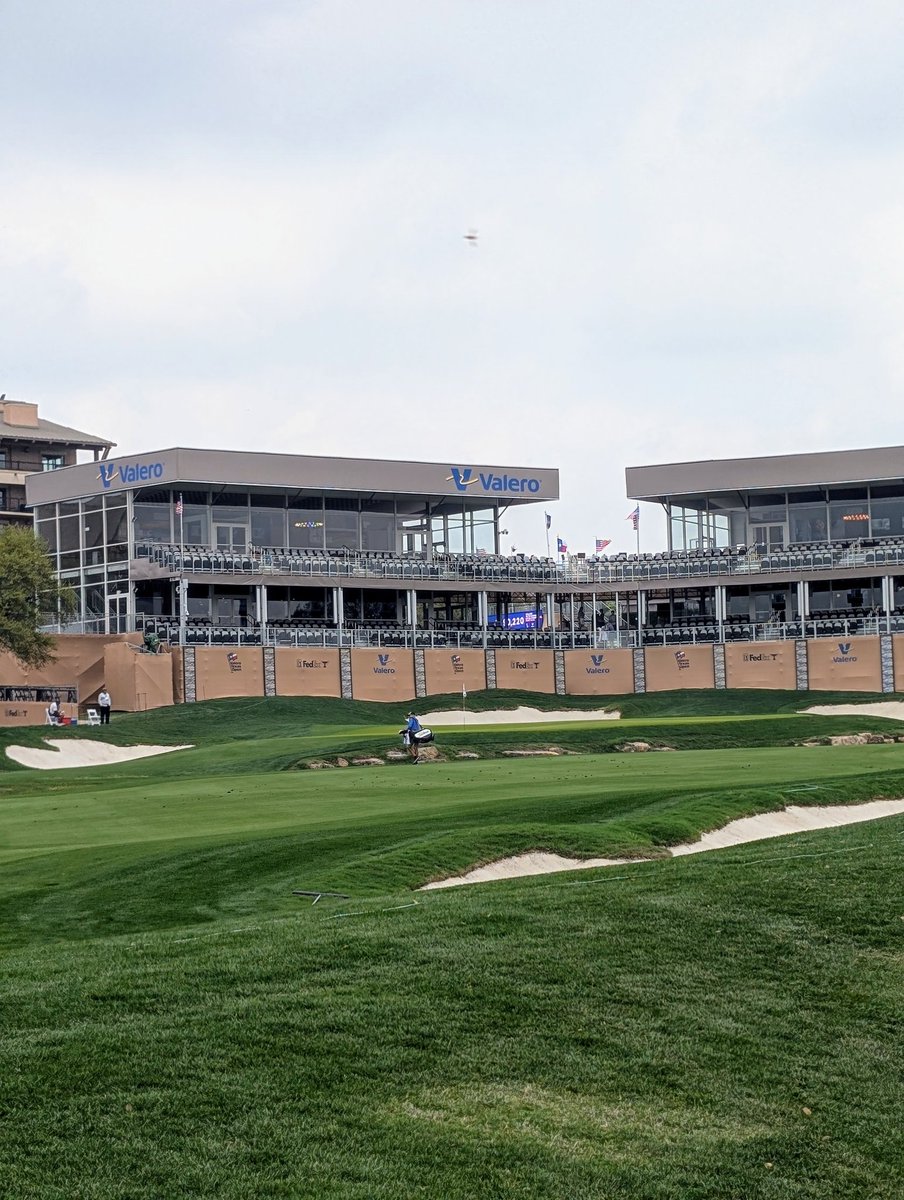 Still quiet at TPC San Antonio—but not for long. The Valero Texas Open is about to bring the heat. Let’s go.”
#ValeroTexasOpen #PGATour #TPCSanAntonio