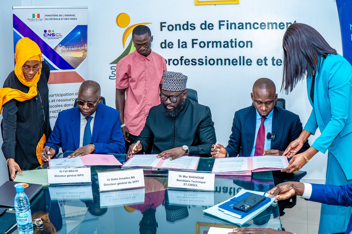 Métiers du pétrole et du gaz : Le 3FPT, le ST-CNSCL et l’INPG se liguent pour booster la formation - espacedev espacedev.net/2025/04/03/met…