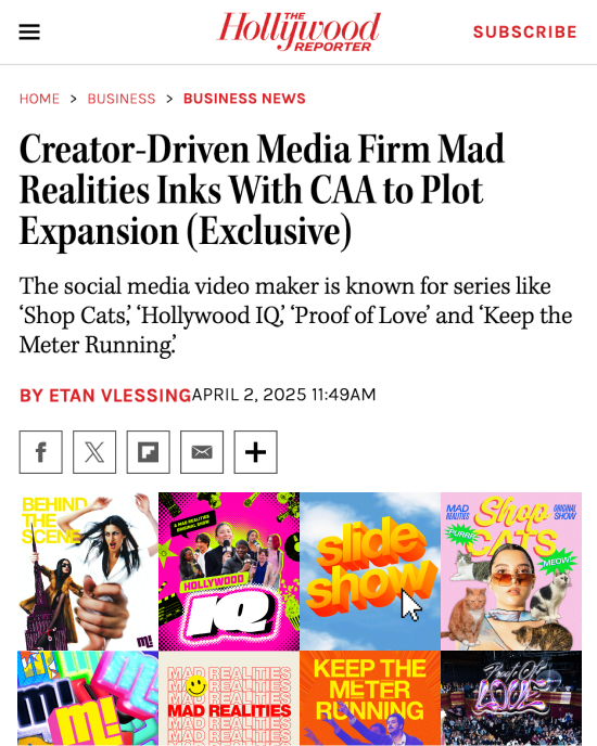 Mad Realities 📺 tweet media