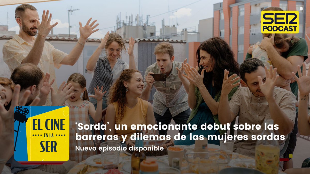 ElCineEnLaSER's tweet photo. 🧏🏽‍♀️ El gran estreno de la semana en cines es una de las películas españolas de la temporada. #Sorda, el debut de Eva Libertad con Miriam Garlo y Álvaro Cervantes 

+ Guillermo Tell, Richard Gere, #VidaEnPausa y otros estrenos

🎧 Episodio YA en @SERPodcast https://t.co/obP9tnBObX https://t.co/VkSaSLBNc3
