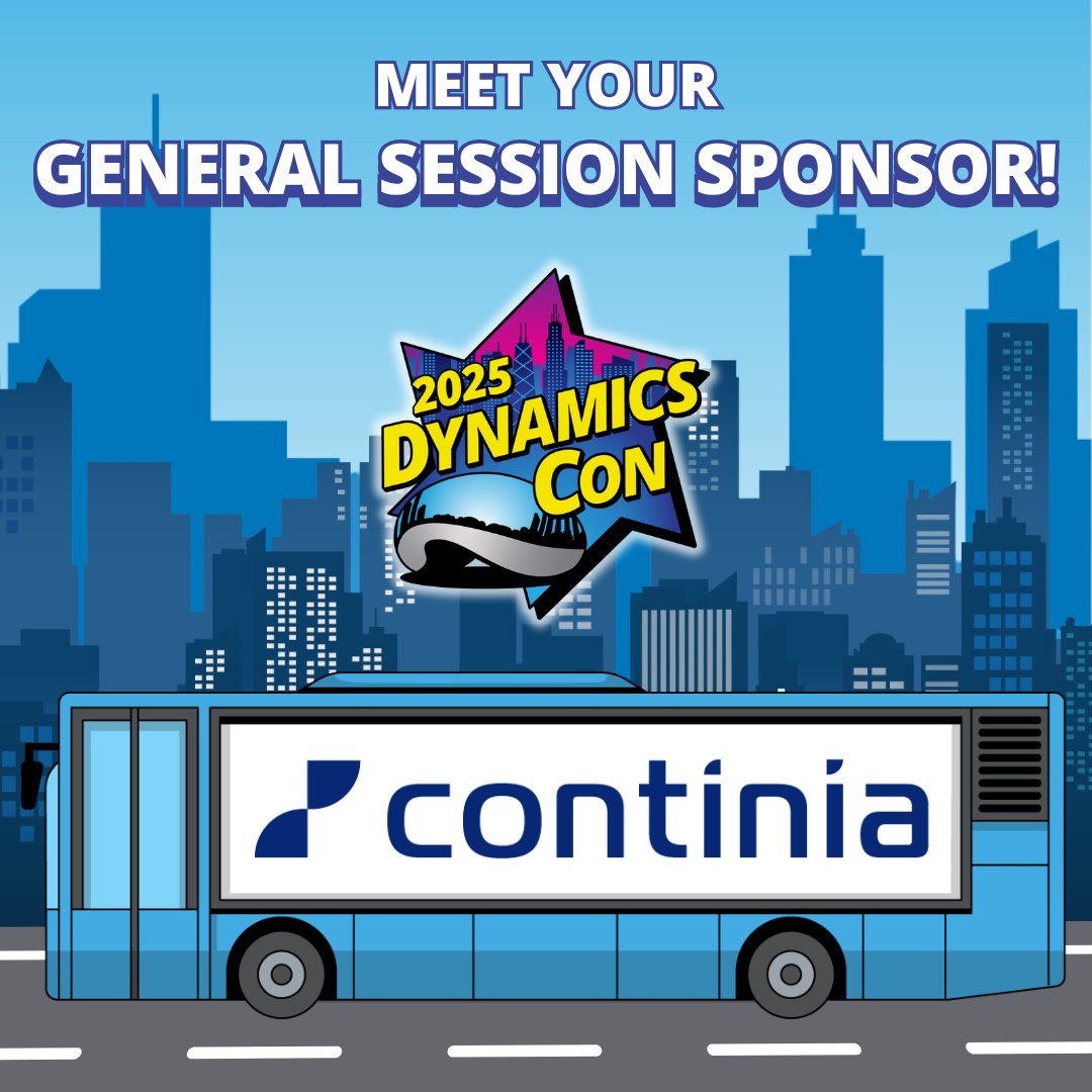 Dynconference's tweet photo. We're looking forward to kicking off the #DynamicsCon 2025 sessions with our General Session, sponsored by Continia Software!

Learn more about Continia ⬇️
https://t.co/GBJ0annhw3 https://t.co/cV5sn1zYdx