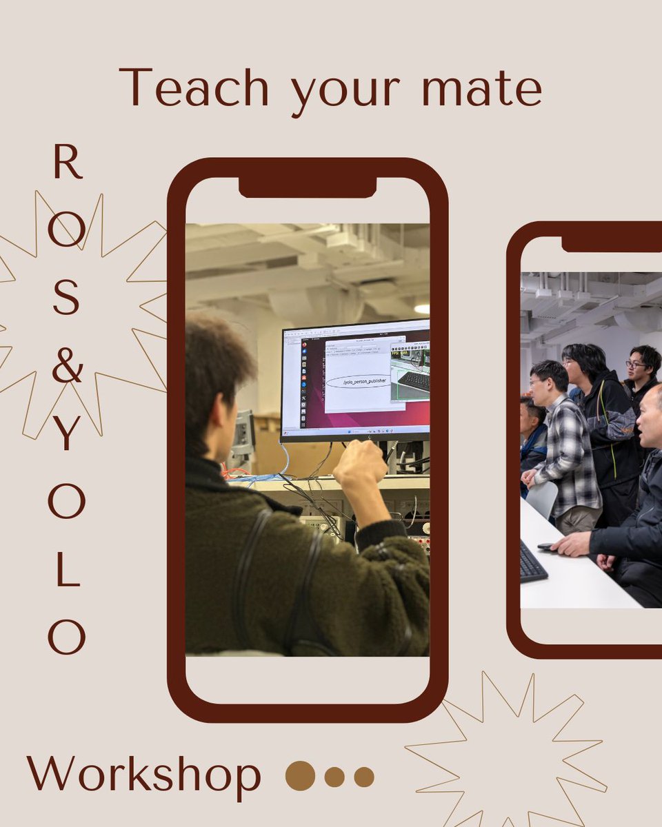 HKPolyUEEE's tweet photo. EEE hosted a hands-on "Teach Your Mates" Robotics Workshop on April 1 for all students to participate! This workshop was led by EEE student Kelvin Chan, guiding everyone on how to apply computer vision 👀 to robots 🤖. https://t.co/FA7lbWX8wO