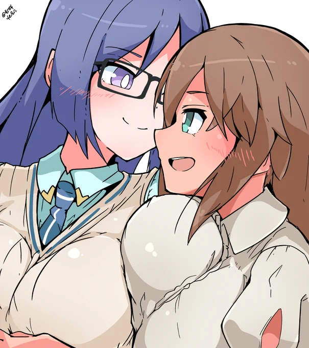 フミシタちゃん描いてた( 'ω') #アリスギアお絵かき 