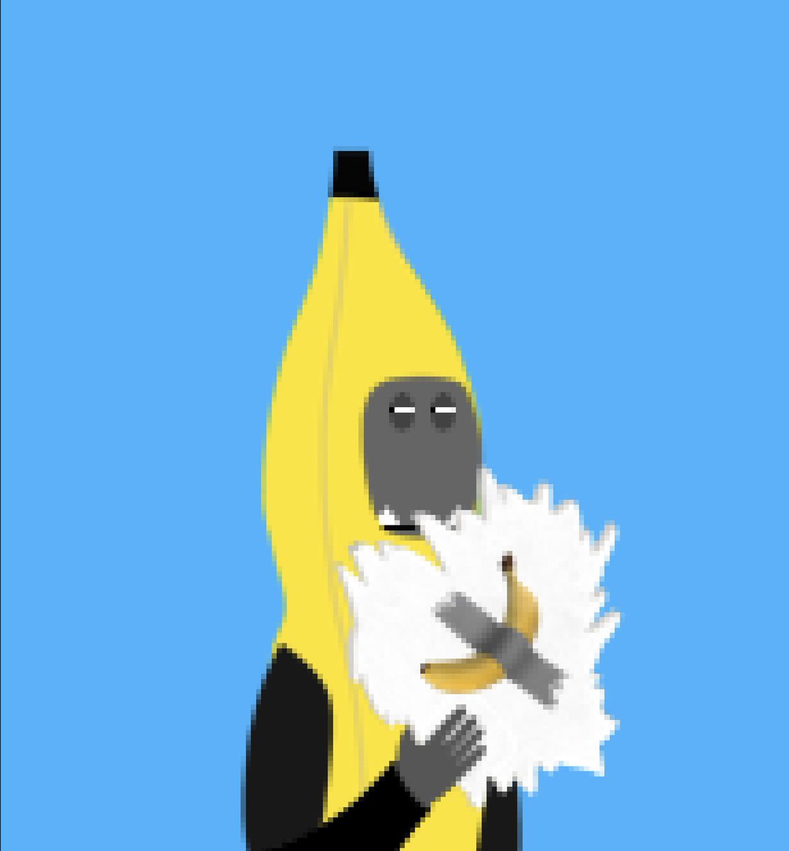 S1 - GROOPY #2767 

Traits:

- Character: Banana
- Eyes: Squint
- Hands: Holding something 2

‼️WARNING: GROOPY HAS NO F**KING MORAL‼️

Only here ➡️ opensea.io/collection/gro…

#Groopy #GroopysWorld #Season1