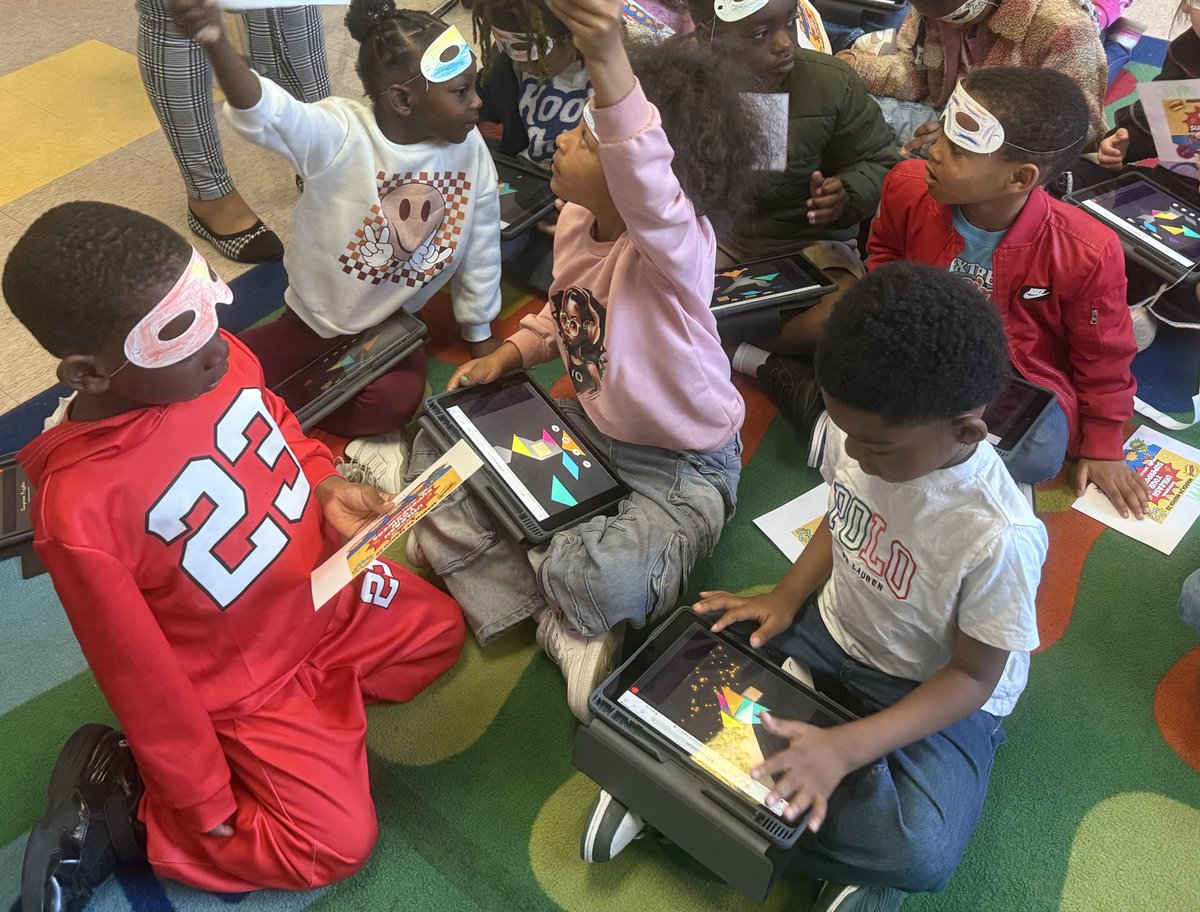 We are math superheroes in kindergarten <a href="/HopeHillElem/">Hope-Hill Elementary</a> learning to building shapes from other shapes <a href="/HHMathCoach/">Math Det. Green</a> <a href="/mathplayground/">Math Playground</a> #AtlantaPublicSchools <a href="/APSInstructTech/">APS IT Department</a> <a href="/ahrosser/">Aleigha H-Rosser EdD</a> <a href="/apsupdate/">ATL Public Schools</a> <a href="/apsitnatasha/">Dr. Natasha Rachell</a> #APSITInspires
