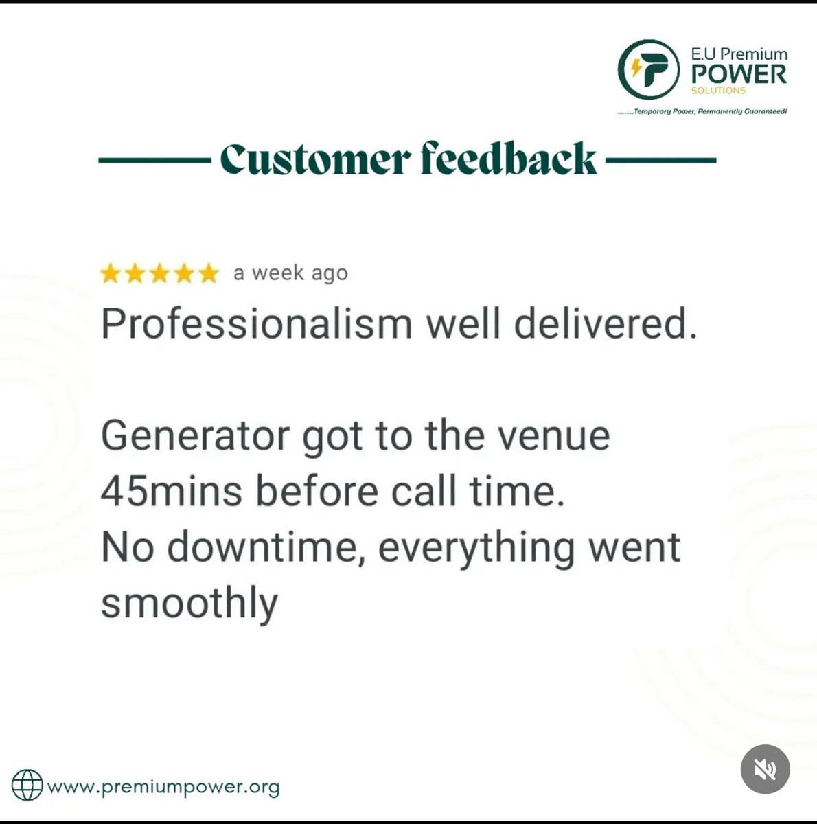 ppsolutions_'s tweet image. To book a generator , call us on 08099700004 or 09160205000 to secure your booking.

#premiumpower #generatorrentalsinlagos 
#generatorforrent #eventvendors 
#NoMoreBlackouts #ReliablePower #ppsrental