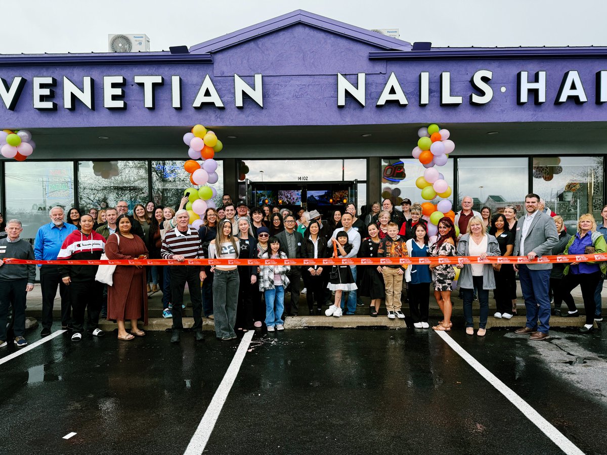 ✂️ <a href="/venetiansalonwa/">Venetian Nails & Spa</a> Ribbon Cutting &amp; Grand Opening

#ValleyChamber #Ribboncutting #spokanevalley