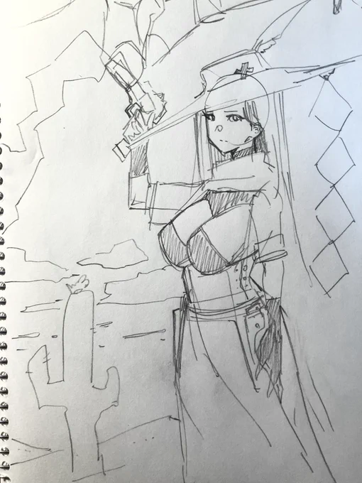 ミリタリー系女子のキャラデザ練習👩‍🎓

#絵描きさんと繋がりたい #イラスト 