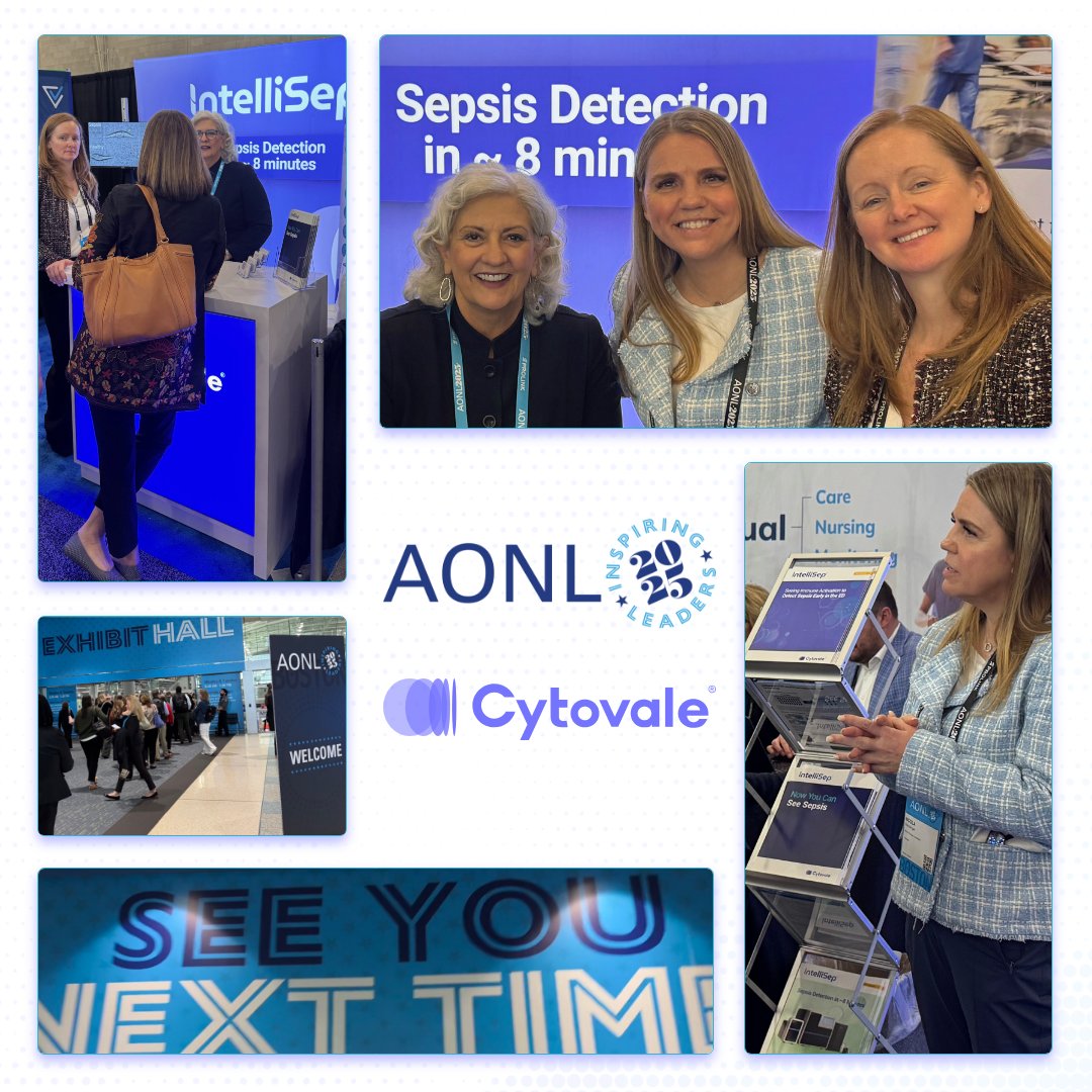 What a great time at #AONL2025! It was enlightening to learn more about the challenges that #nurses face and complexity involved in improving patient outcomes.

We’re convinced — more hospital EDs need rapid tools, such as IntelliSep sepsis test, to help cut through the chaos!