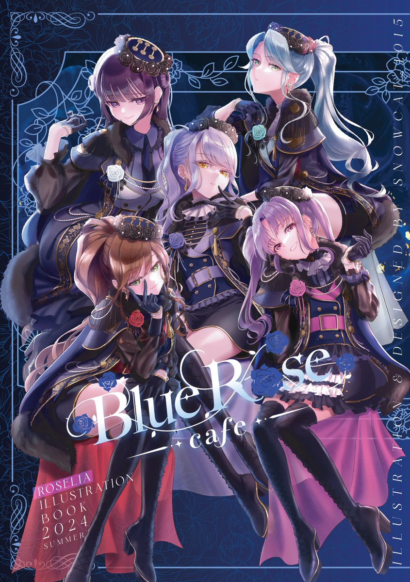 snowcat_1015's tweet image. Some of my fanart of Roselia