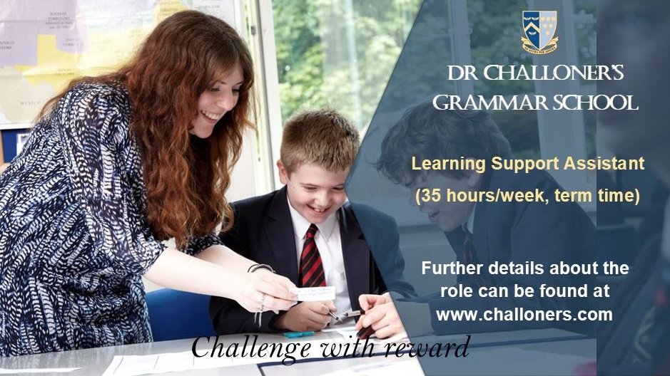 DCGS (@challonersgs) on Twitter photo JOB OPPORTUNITY. We are seeking to recruit a Learning Support Assistant. The successful candidate will provide support for students with Special Educational Needs. Closing date: 25 April 2025.
drive.google.com/file/d/1Lq1D_Kā¦
<a href="/ChallonersHead/">David Atkinson</a> JOB OPPORTUNITY. We are seeking to recruit a Learning Support Assistant. The successful candidate will provide support for students with Special Educational Needs. Closing date: 25 April 2025.
drive.google.com/file/d/1Lq1D_Kā¦
<a href="/ChallonersHead/">David Atkinson</a>
