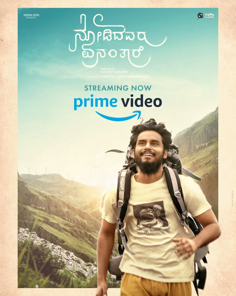 How many of you all watched this beautiful movie #NodidavaruEnantare is streaming now on #PrimeVideo directed by <a href="/cariappakuldeep/">Kuldeep Cariappa</a> 

Watch &amp; share your thoughts guys 🌟🫰

<a href="/Nwinshankar/">Naveen shankar</a> <a href="/iapoorvert/">Apoorva Bharadwaj</a> <a href="/nageshKalkere/">Nagesh Gopal</a> <a href="/hippoandkiddo/">Hippo and Kiddo Motion Pictures</a>

primevideo.com/detail/0T9RR7I…