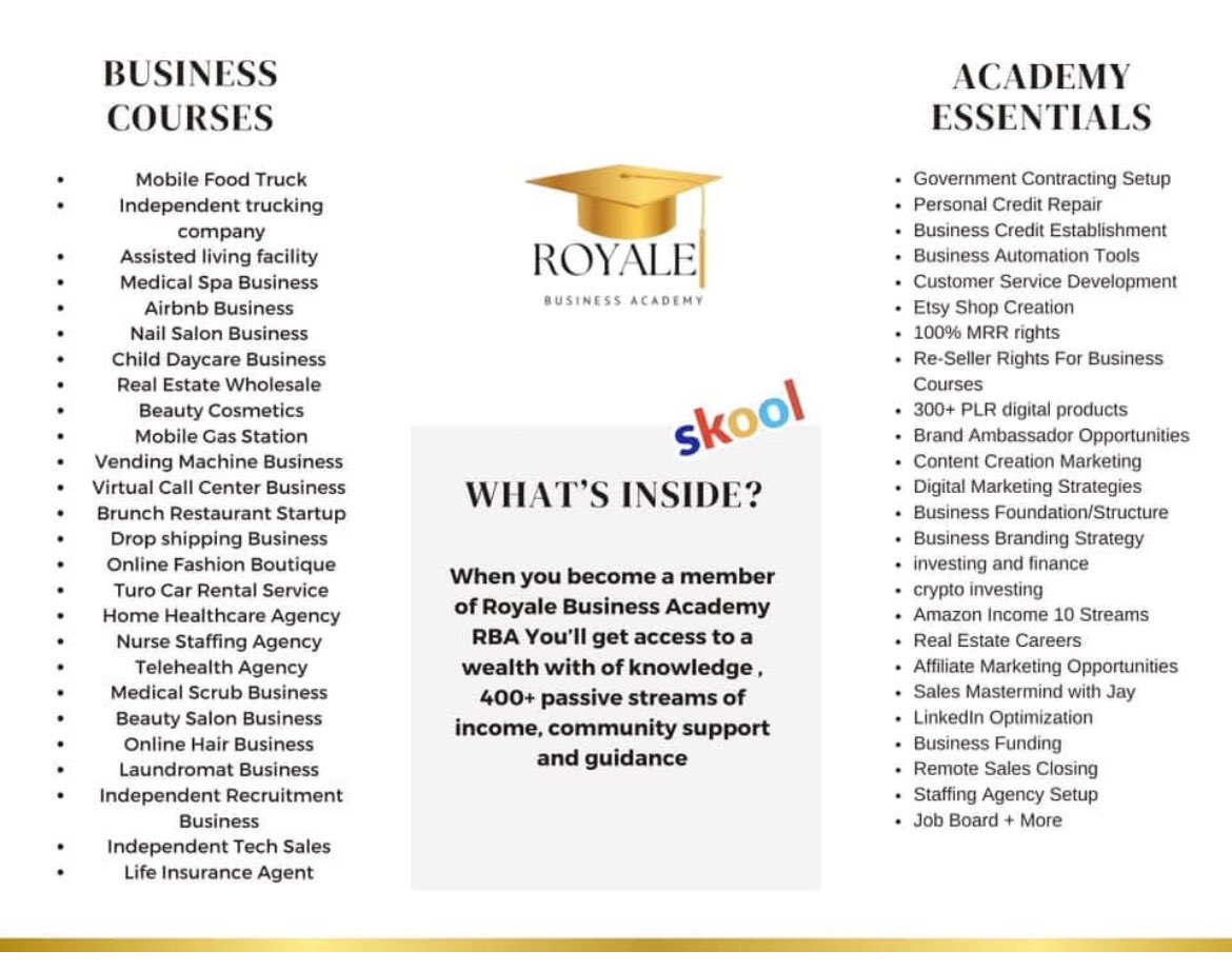 🚀 READY TO START YOUR OWN ONLINE BUSINESS?
✅ Step-by-step training on sales &amp; digital products
✅ A community of entrepreneurs making $$$ online
No experience needed💰
🔥 Drop “RBA” in the comments or DM me to get started!
#RBABusiness #MakeMoneyOnline