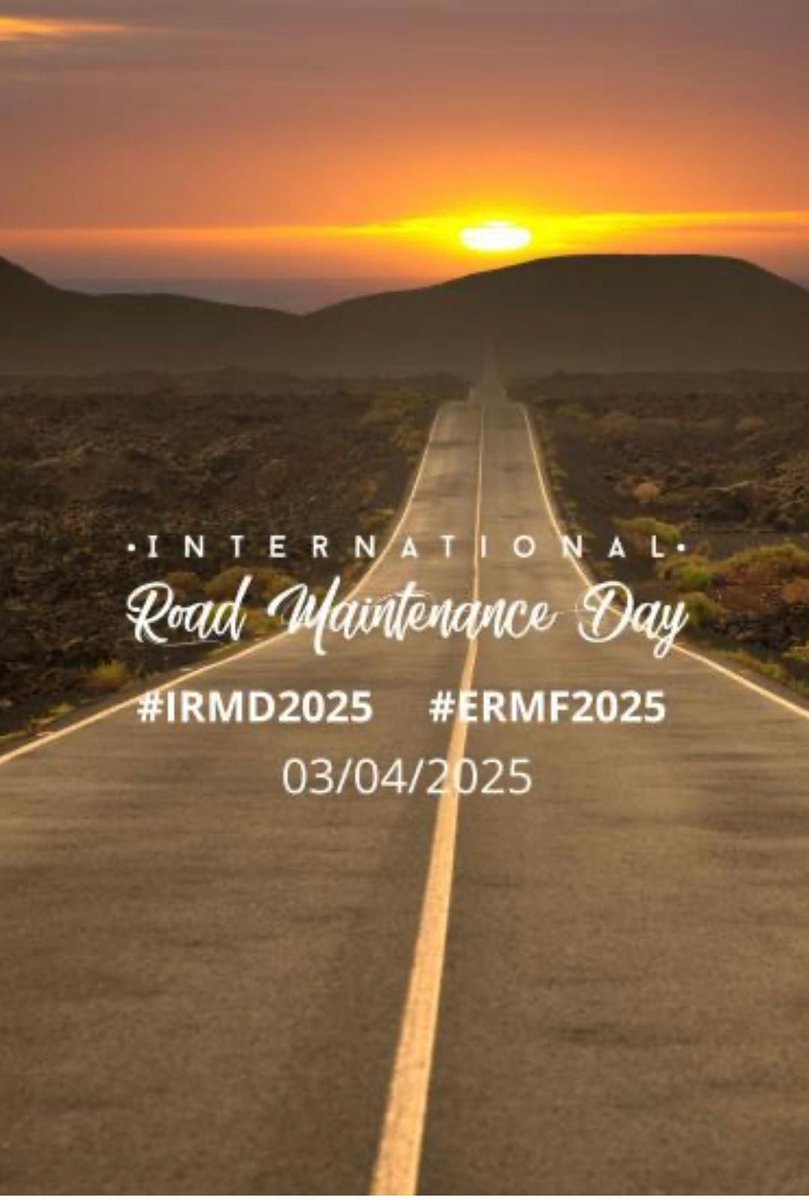 ¡Hoy celebramos el Día Internacional de la Conservación de Carreteras #IRMD2025!
 Una jornada clave para el sector que promueve la conservación de carreteras como medio para reducir las emisiones asociadas al transporte
¡Desde <a href="/ParmaIngenieria/">Parma Ingeniería</a> nos unimos a la celebración!
