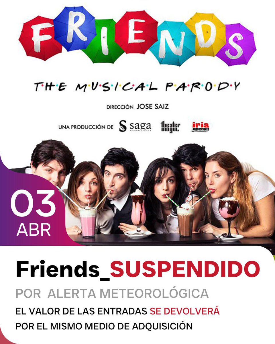 ⚠️ El Ayuntamiento de La Laguna, siguiendo las indicaciones del Gobierno de Canarias por alerta máxima por vientos, suspende toda actividad en el Teatro Leal hoy jueves 3 de abril de 2025.

<a href="/aytolalaguna_es/">Ayuntamiento de La Laguna</a> <a href="/LuisYerayAlcald/">Luis Yeray Gutiérrez</a>