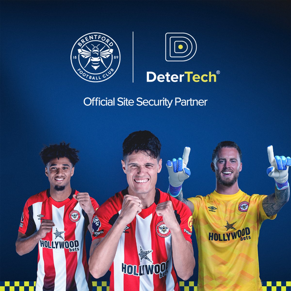 DeterTech (@detertech_uk) on Twitter photo We're proud to announce that DeterTech is now the Official Site Security Partner of <a href="/BrentfordFC/">Brentford FC</a>. πβ½
Find out more bit.ly/3FRk5WZ.
#DeterTech #BrentfordFC #Partnership #SiteSecurity #WePredictWeDeterWeDetect We're proud to announce that DeterTech is now the Official Site Security Partner of <a href="/BrentfordFC/">Brentford FC</a>. πβ½
Find out more bit.ly/3FRk5WZ.
#DeterTech #BrentfordFC #Partnership #SiteSecurity #WePredictWeDeterWeDetect