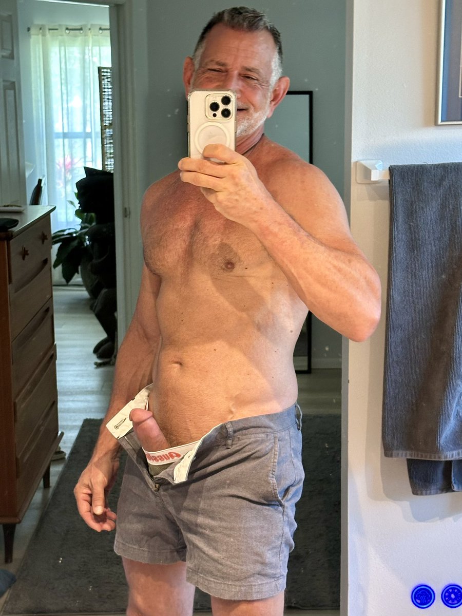 Don't you hate it when you want to get dressed and that rod just won't go down?