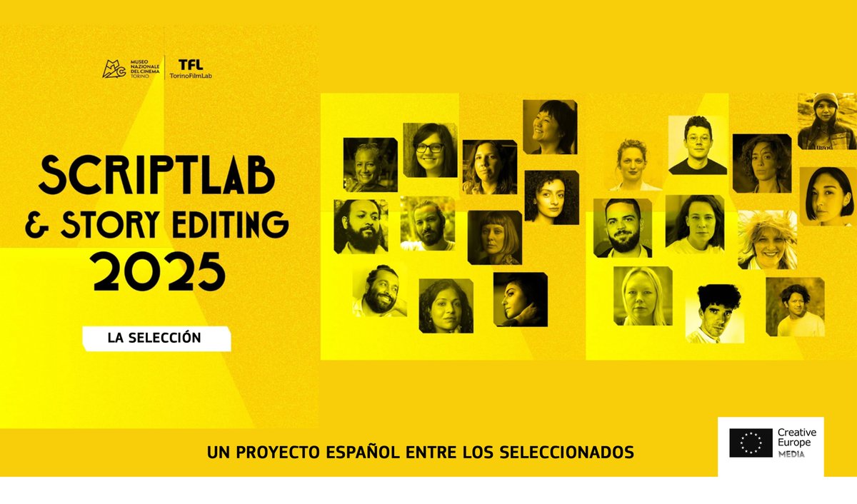 OficinaMEDIAEs's tweet image. TorinoFilmLab: Un proyecto español de una productora canaria entre los seleccionados en #ScriptLab and #StoryEditing 2025.
Más info > tuit.es/HqU4u
#TorinoFilmLab #Guion #Selección