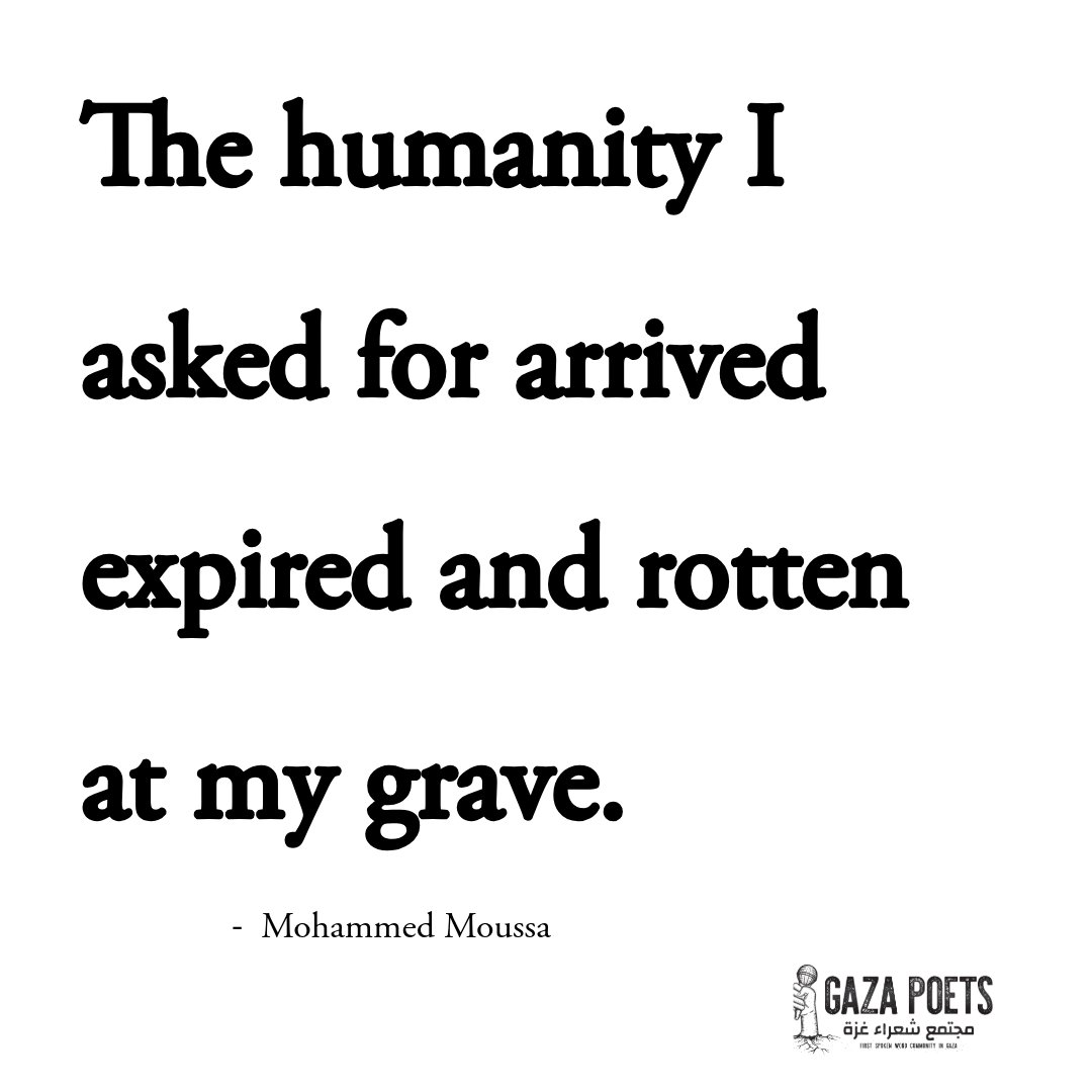 Gaza Poets Society (@poetsgaza) on Twitter photo 