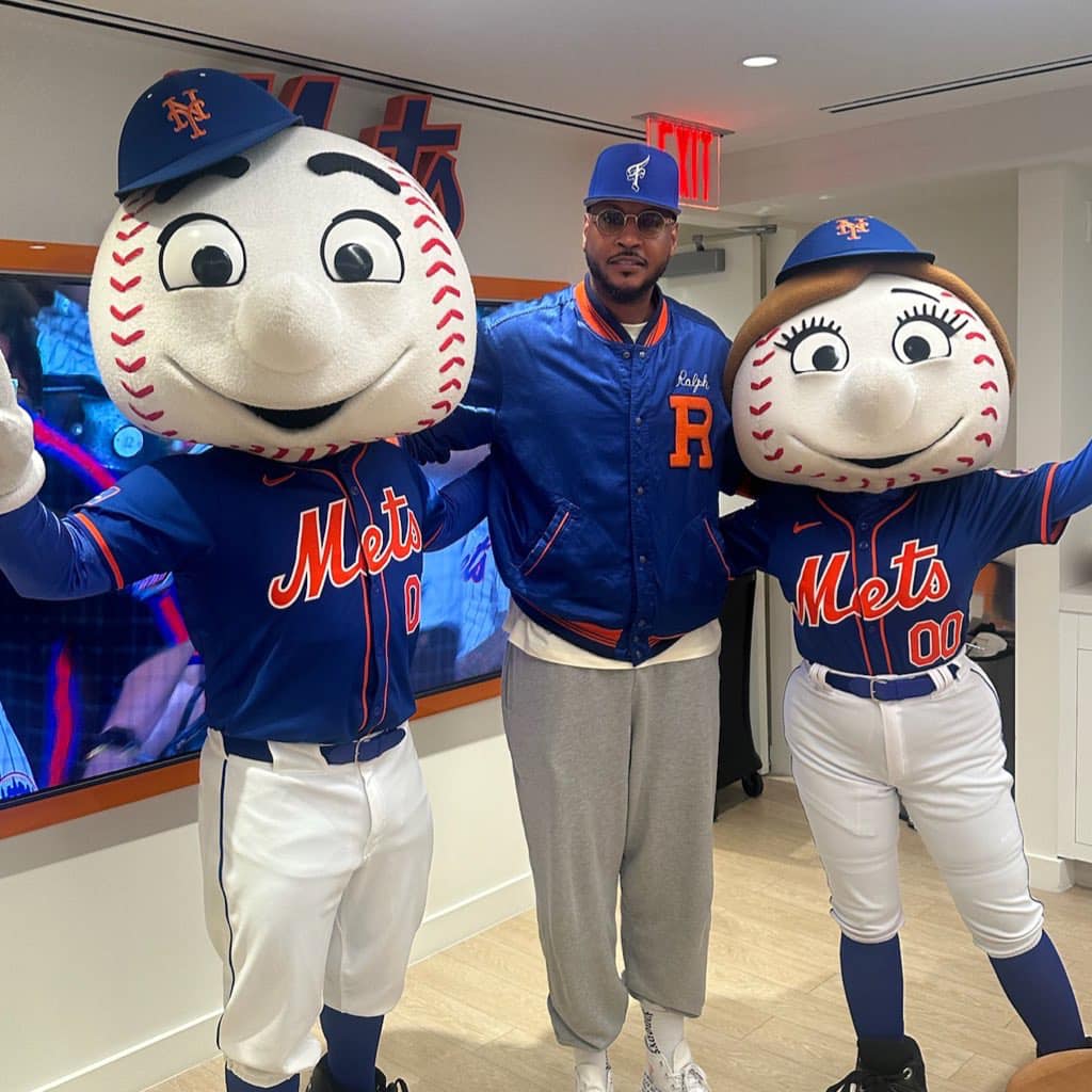 Mets's tweet image. Congrats on being elected to the Basketball Hall of Fame, @carmeloanthony! 🏀👏