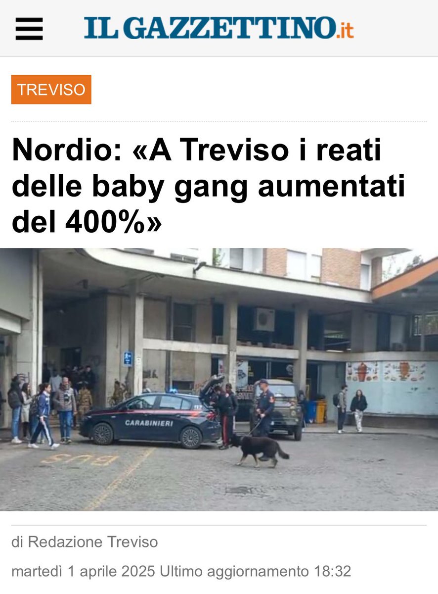 fratotolo2's tweet photo. I giovani stranieri hanno trasformato le città italiane in una violenta giungla.

Cosa si può fare?
👉 togliere la cittadinanza italiana a coloro che vengono condannati per crimini violenti e rimpatriarli
👉 cancellare la Legge Zampa che non permette il rimpatrio dei minori #migranti