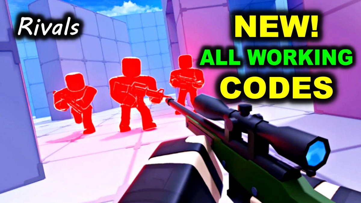 gaden_ram's tweet image. *NEW* ALL WORKING CODES FOR RIVALS APRIL 2025 - ROBLOX RIVALS CODES 
#rivals #rivalscodes #rivalsupdate #roblox 
👇👇click below to view👇👇
youtu.be/CnQoc1dEnII?si… via @YouTube