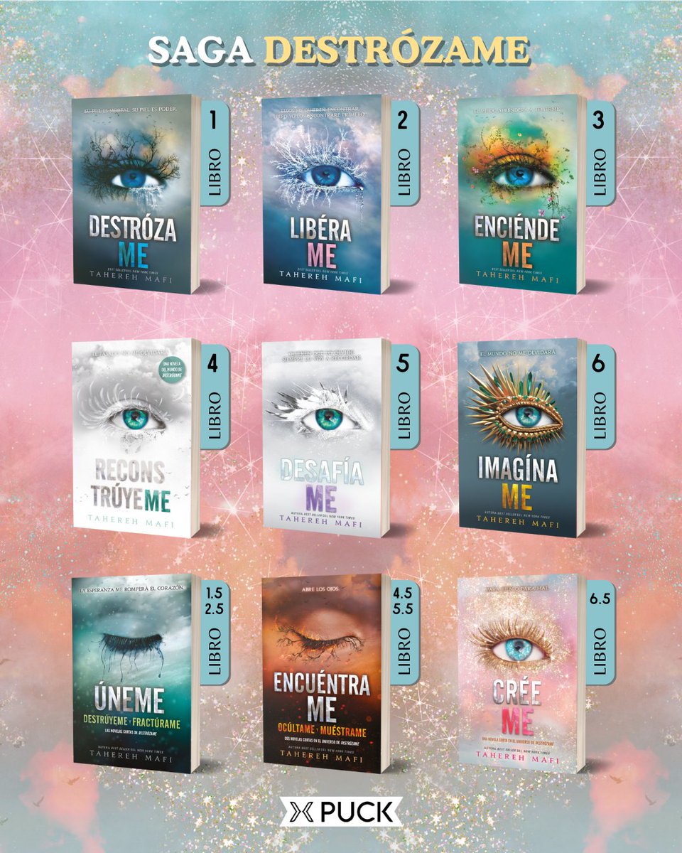 Puck España (@puck_ed) on Twitter photo ¿Ya os habéis adentrado en el mundo de Destrózame?✨
El 8 de abril llega #Créeme de Tahereh Mafi, la nueva novela corta en el universo de #Destrózame.😍
Esta historia se desarrolla después de los impactantes acontecimientos de #Imagíname.🔥
✒️Traducción de <a href="/Xavier__Beltran/">Xavier Beltrán</a>. ¿Ya os habéis adentrado en el mundo de Destrózame?✨
El 8 de abril llega #Créeme de Tahereh Mafi, la nueva novela corta en el universo de #Destrózame.😍
Esta historia se desarrolla después de los impactantes acontecimientos de #Imagíname.🔥
✒️Traducción de <a href="/Xavier__Beltran/">Xavier Beltrán</a>.