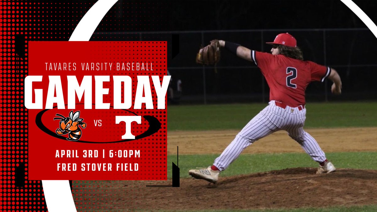 ‼️GAMEDAY‼️

The Dawgs look to end the week strong at home tonight as they take on the Leesburg Yellowjackets! 🔴⚪️

🆚: LHS vs THS
⏰: 6:00 PM
📍: Fred Stover Field

#ProveThemWrong #TavaresBaseball
